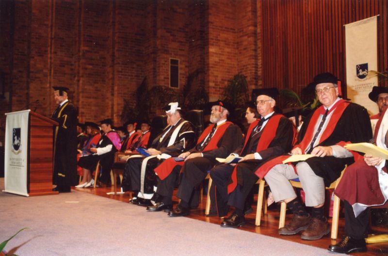 A graduation ceremony
